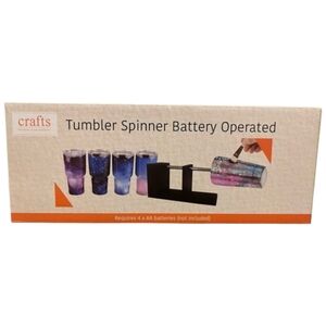 NWT Crafts Tumbler Spinner Battery Operated